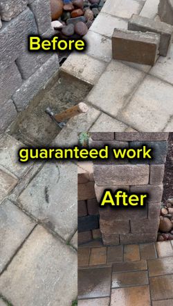Pavers Repair And Walls, Turf And More