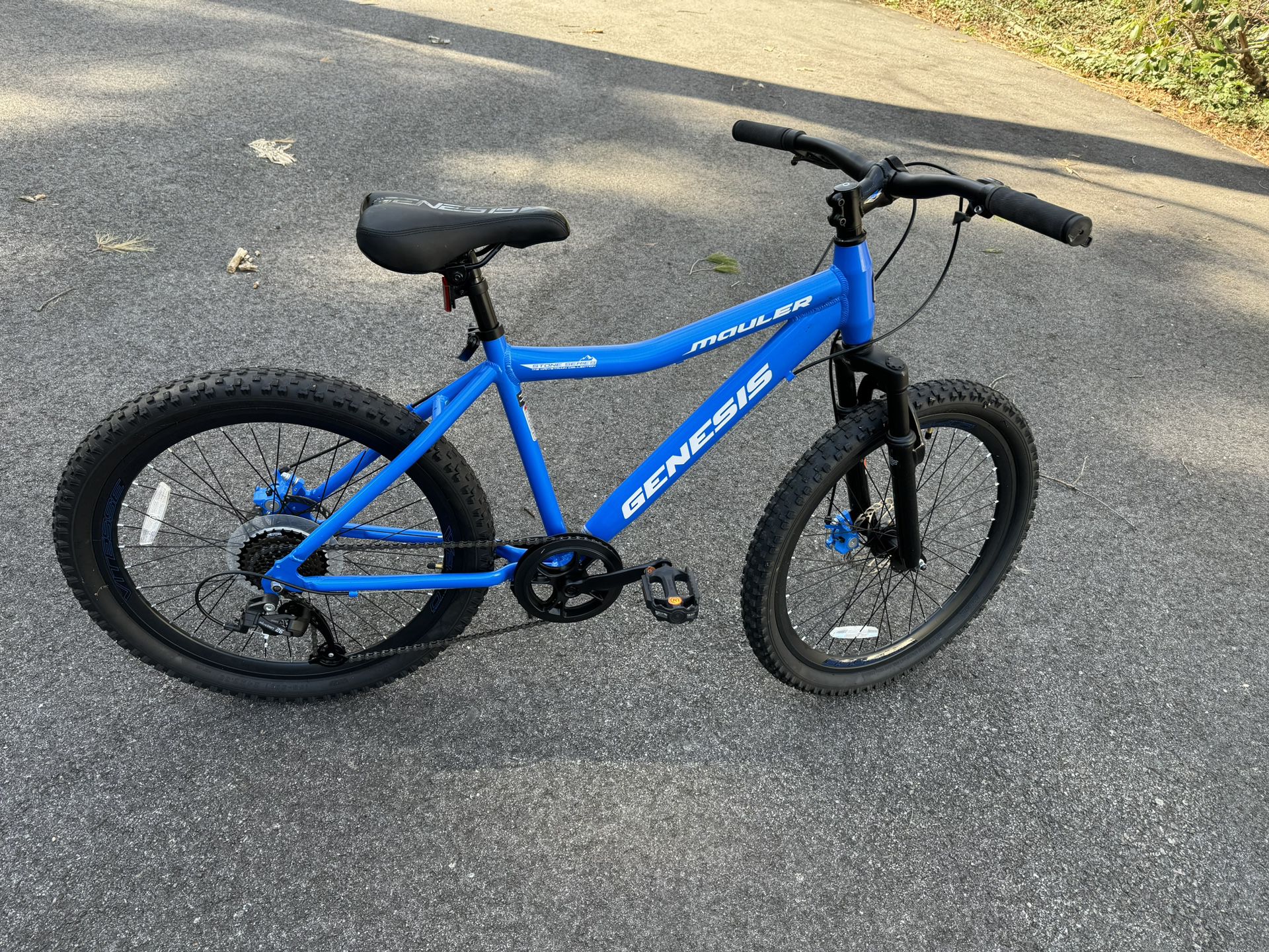 Boys Mauler Mountain Bike Baby Blue 24”