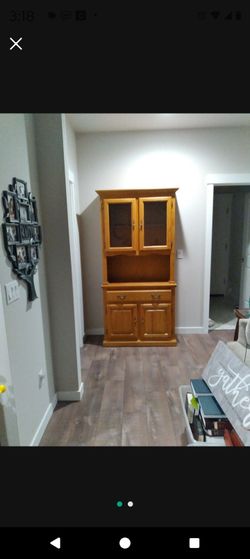 Beautiful all wood hutch