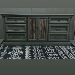 9 Drawer Solid Wood