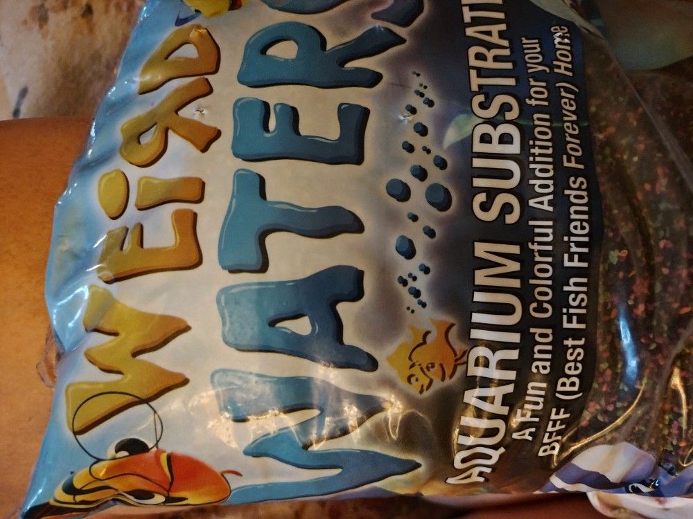 New Bag Of Aquarium Rocks