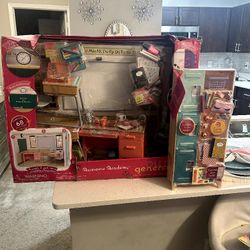 My Generation Classroom & Locker Playset 