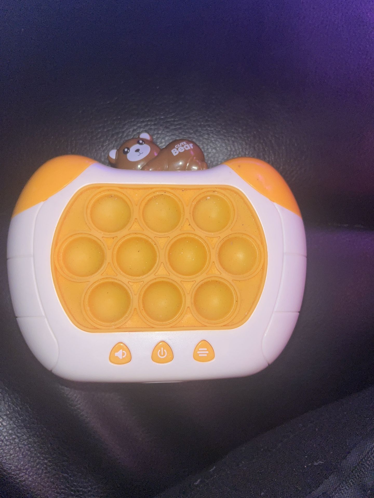 Cute Bear Pop-It Toy/Game