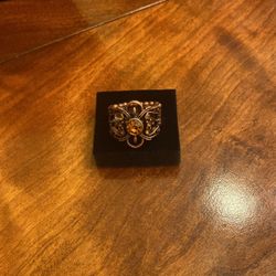 We Wear Crowns Here Copper Ring