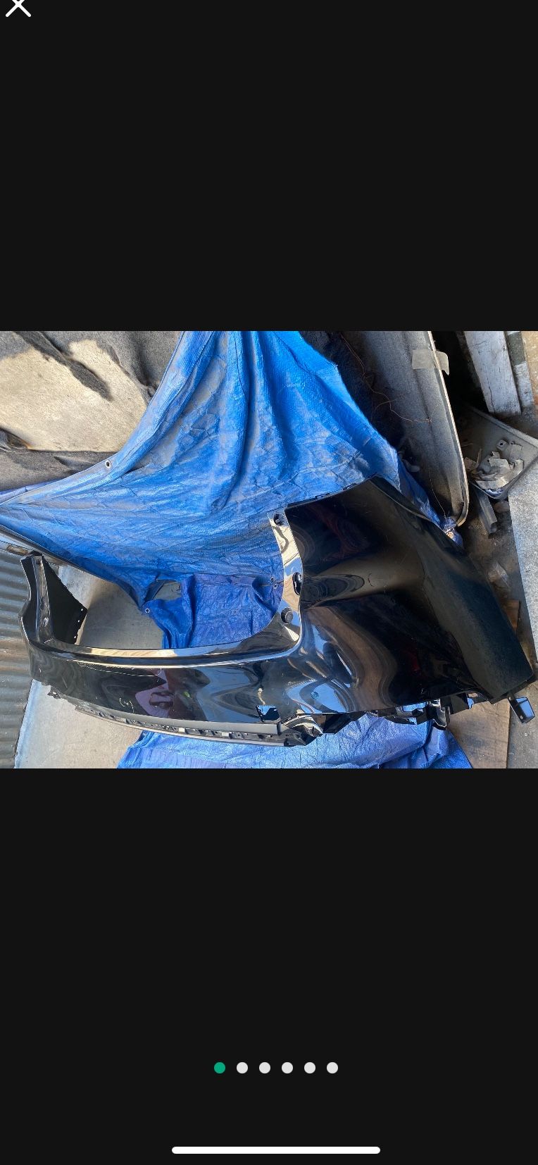 Mazda CX90 Rear Bumper 24to25 Factory Oem