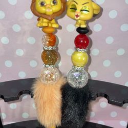 Beaded Character Pens