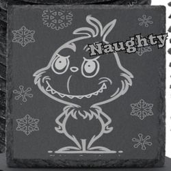 Mischievous Labubu Grinch Coaster 