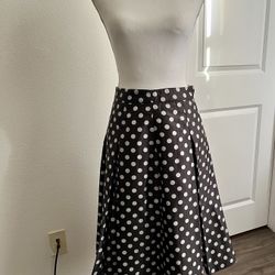 Halogen polka Dot Pleated skirt 4p