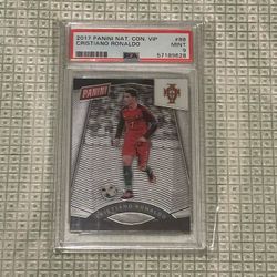 2017 Panini National Convention VIP Prizm Cristiano Ronaldo #88 PSA 9 MINT 