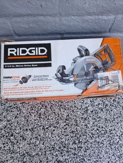 Worm drive saw ridgid