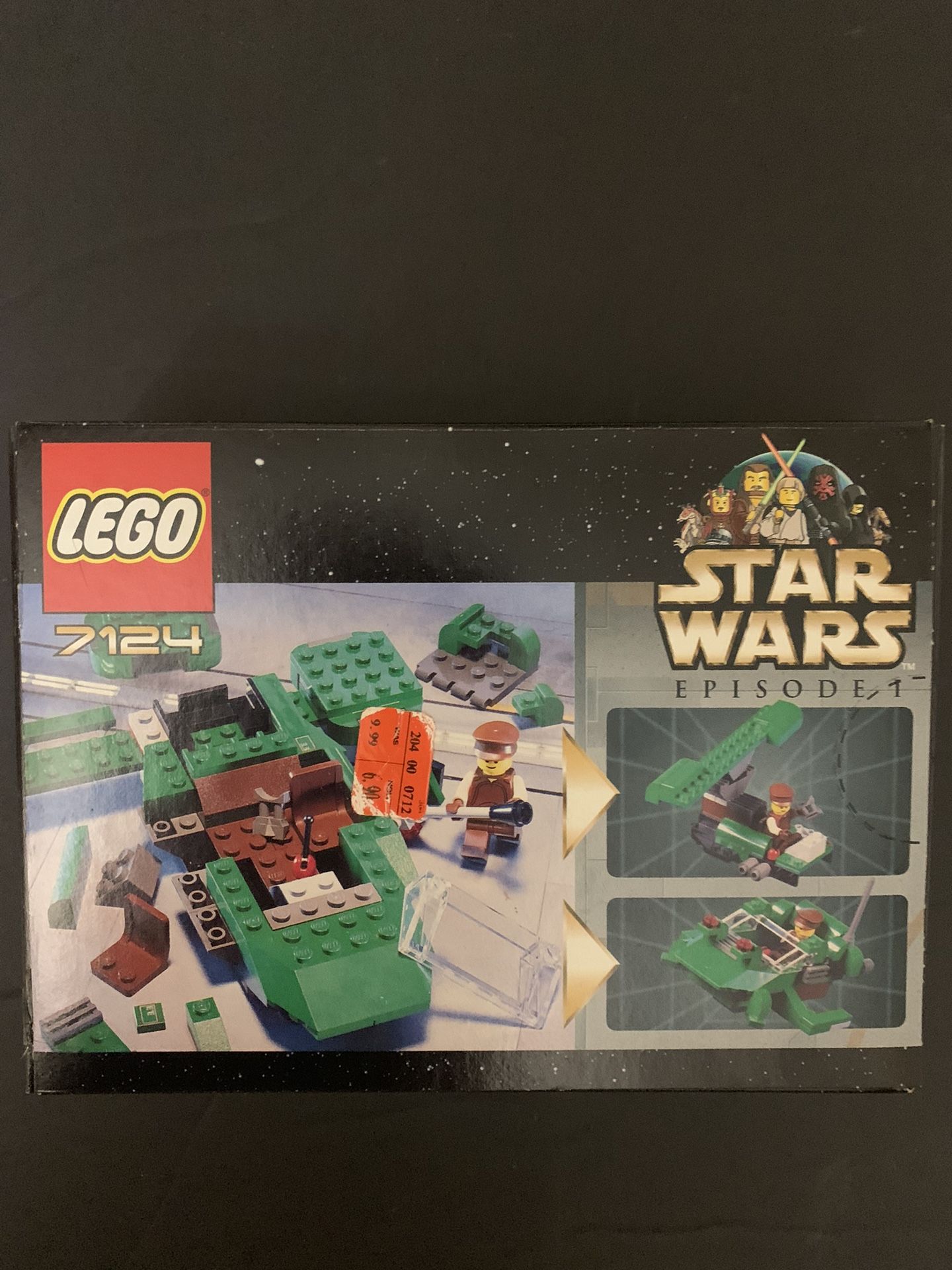Star Wars LEGO Flash Speeder #7124 (Factory Sealed/Never Opened) 2000