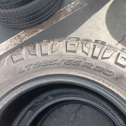 4 Nitto Ridge Grappler LT285/65R20