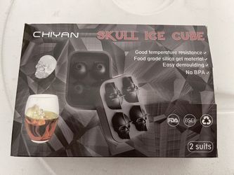 New Skull Ice Cube Mold 