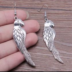 Beautiful Parrot Design Earrings 
