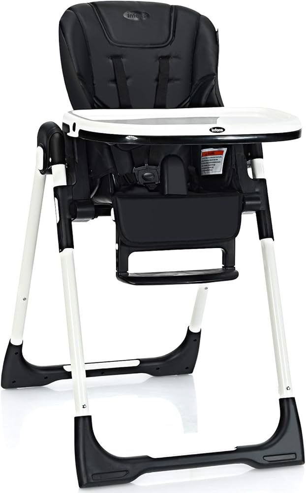 INFANS High Chair for Babies & Toddlers, Foldable Highchair with Multiple Adjustable Backrest