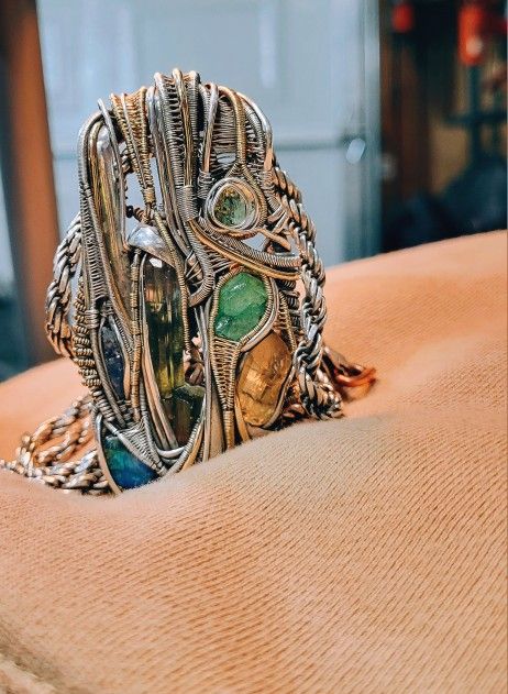 Custom Wire Wrap Pendant