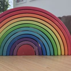 Wooden Stacking Rainbow