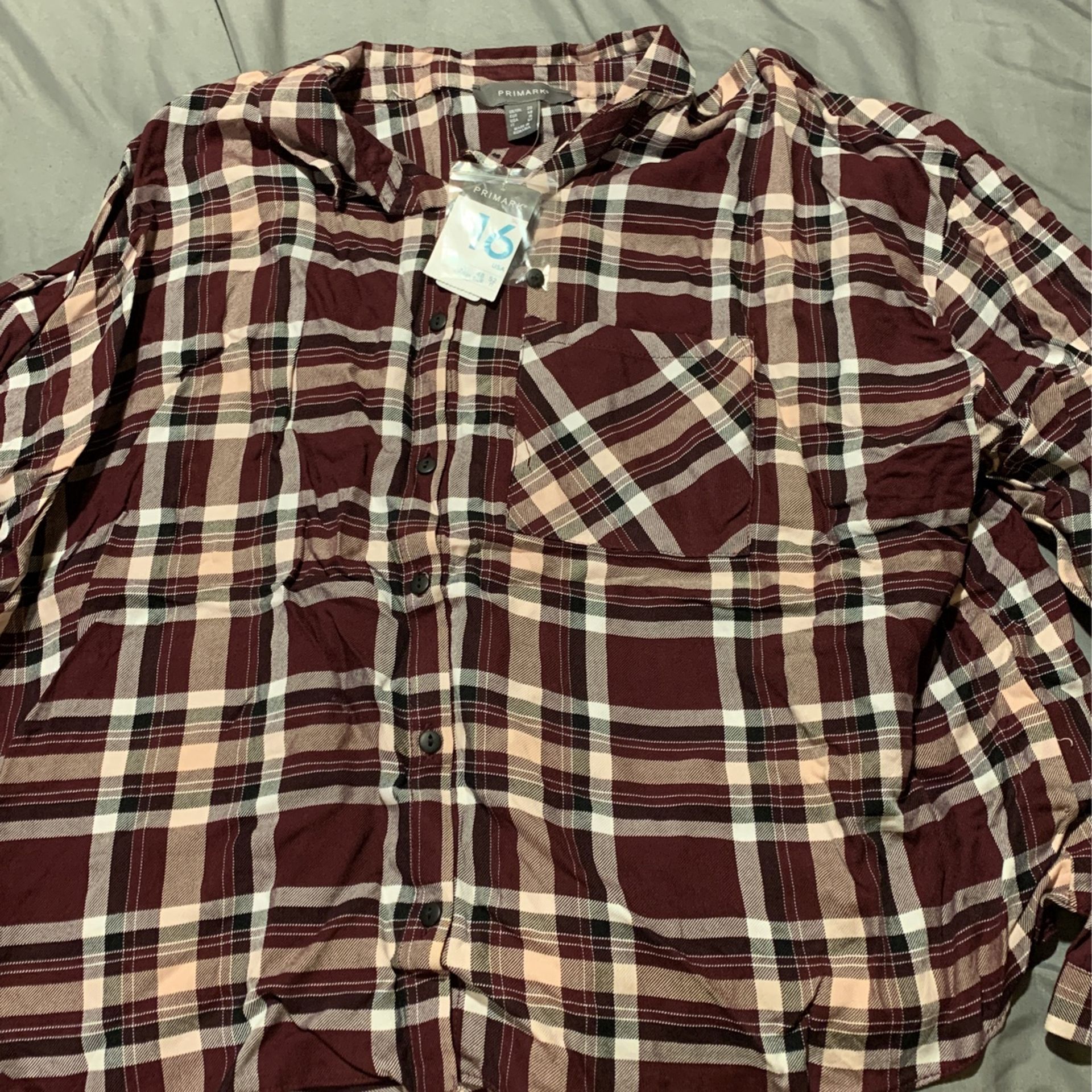 Long Sleeve Flannel Women
