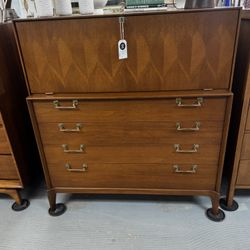 ✨MCM Vintage Mid Century Modern Tallboy Dresser 