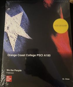 Political Science Textbook W/connect For Orange Coast College 