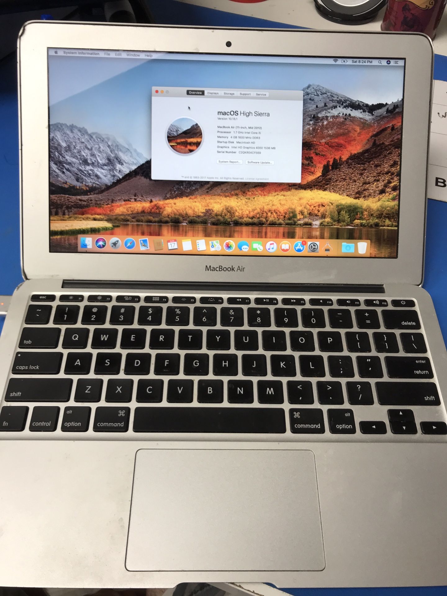 2012 MacBook Air 11”