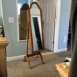 Mirror Jewelry Armoire 