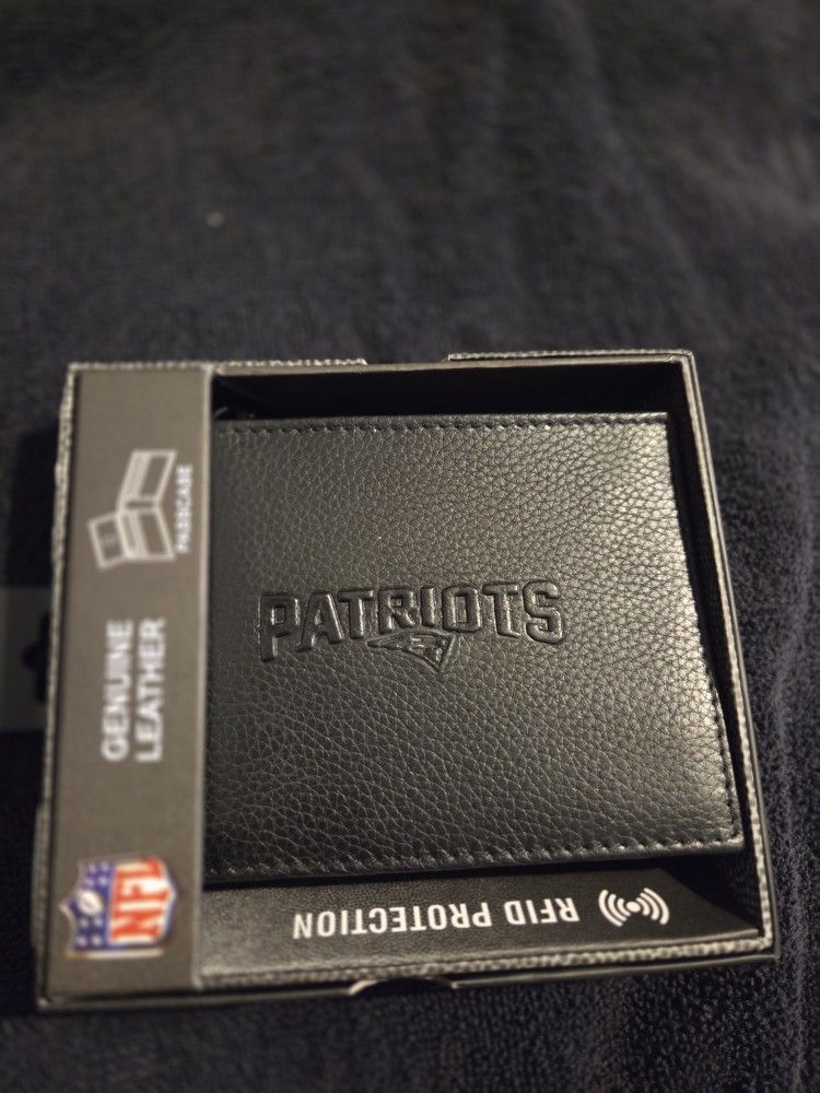Men's Patriots Wallet Genuine Leather