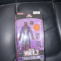 Marvel Legends Series What if...? T'Challa Star-Lord Figure