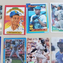 Ken Griffey Jr. Collection Including Error Cards Such As Bloody Scar