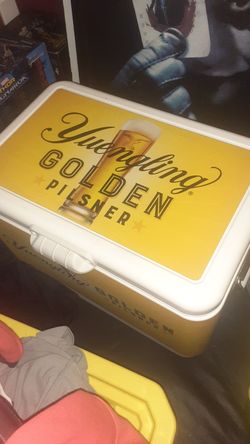 Brand New England gold cooler