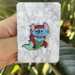 Stitch X The Little Mermaid Disney Fantasy Pin