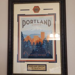 Portland Collectors Edition Wall Picture 