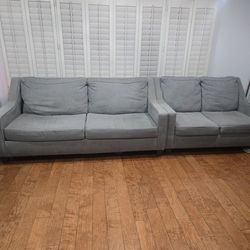 2 Piece Sofa + Loveseat.