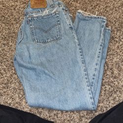 Distressed Levi’s 