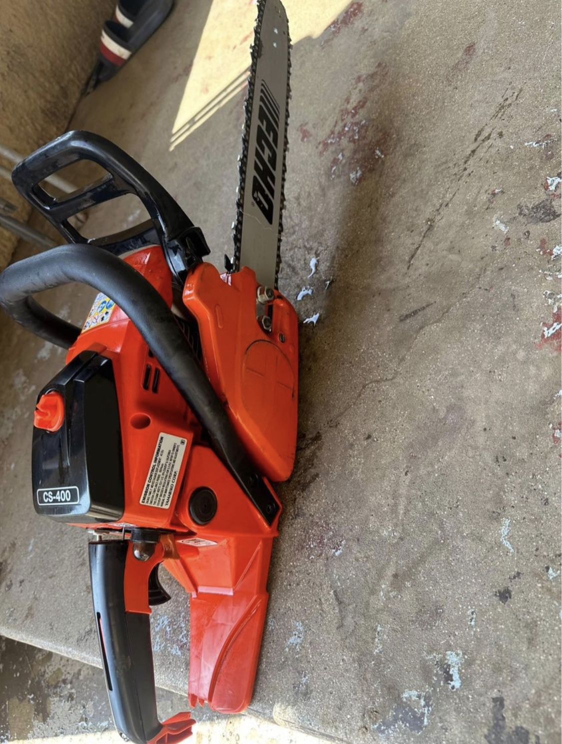 ECHO 16 in. 40.2 cc Gas 2 Stroke Rear Handle Chainsaw