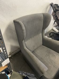 Gray Accent Chair 
