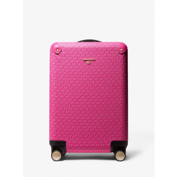 BRAND NEW- Michael Kors Logo Suitcase - Wild Berry