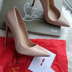 Christian Louboutin ✨SOKATE Nude 👉See Details Photos