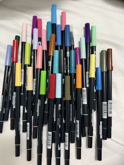 Tombow Dual-Tip Brush Pens Stationery