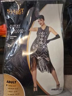 Flashy Flapper Costume Small