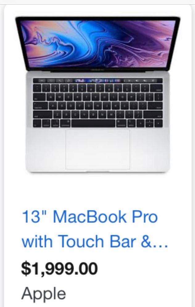 2019 Apple Macbook Pro