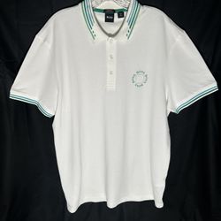 Hugo Boss Men’s Polo 2XL White Luxury Cotton