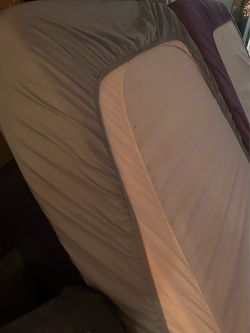(3) twin size beds w/ 8in Amazon Basics Memory Foam Plush Mattresses, Protectors for each, and Charcoal Bed Frames