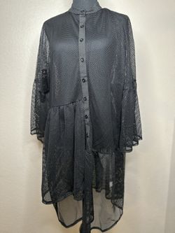 NEW Women's Mesh Asymmetric Dress