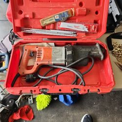Sawzall. Including Blades