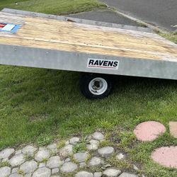 aluminum trailer 10x8 $ 750