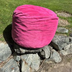 Giant Pink Beanbag