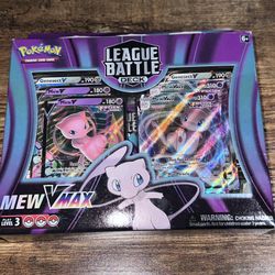 Pokémon TCG Fusion Strike Mew VMAX League Battle Deck - 60 Cards