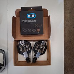 Shimano XT and Crank brothers clipless pedals