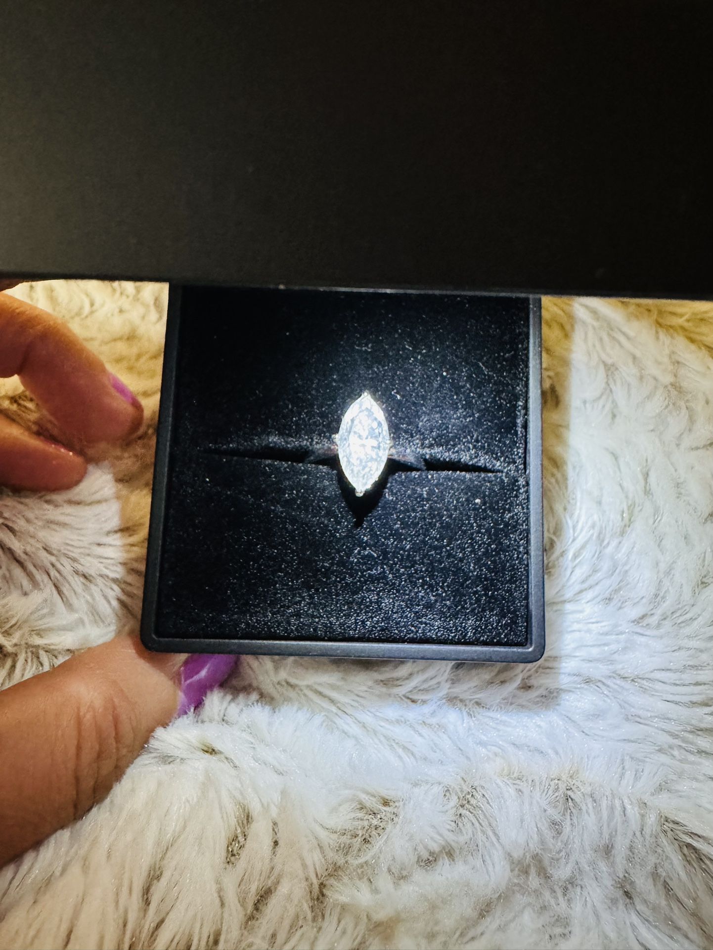 Moissanite Ring